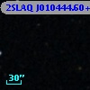 2SLAQ J010444.60+003339.9