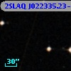 2SLAQ J022335.23-004515.8