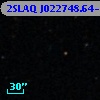 2SLAQ J022748.64-003334.6