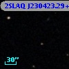 2SLAQ J230423.29+001054.8