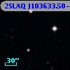 2SLAQ J103633.50-002554.7