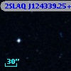 2SLAQ J124339.25+001314.9