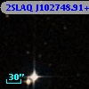 2SLAQ J102748.91+000153.3