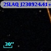 2SLAQ J230924.41+003039.3