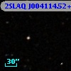 2SLAQ J004114.52+000511.9