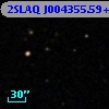 2SLAQ J004355.59+001531.3