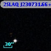 2SLAQ J230731.66+003811.6