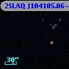 2SLAQ J104105.06-002254.6