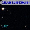 2SLAQ J141530.41+000321.0