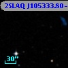 2SLAQ J105333.80-001603.4