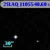 2SLAQ J105540.60+001806.7