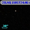 2SLAQ J105724.46+002501.0