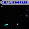 2SLAQ J110931.75-000733.0
