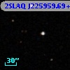 2SLAQ J225959.69+000155.3