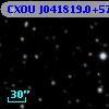 CXOU J041819.0+573341