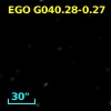 EGO G040.28-0.27