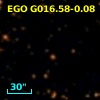 EGO G016.58-0.08