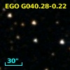 EGO G040.28-0.22