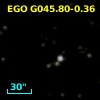 EGO G045.80-0.36