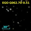 EGO G062.70-0.51