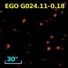 EGO G024.11-0.18