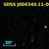 SDSS J004340.11-005150.1