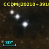 CCDM J20210+3918A