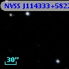 NVSS J114333+582209
