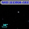 NVSS J113950+583359