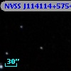 NVSS J114114+575419