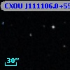 CXOU J111106.0+554416