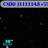 CXOU J111114.8+554416