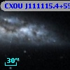 CXOU J111115.4+554002