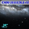 CXOU J111126.1+553945