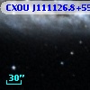 CXOU J111126.8+553914