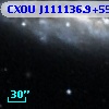 CXOU J111136.9+553929
