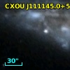 CXOU J111145.0+554012