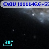CXOU J111146.6+553943