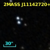 2MASS J11142720+5824357