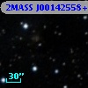 2MASS J00142558+6428416