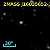 2MASS J16035652-2357250