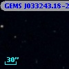 GEMS J033243.18-275514.7