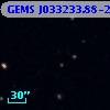 GEMS J033233.88-274203.9