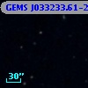 GEMS J033233.61-280004.6