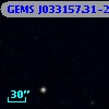 GEMS J033157.31-274536.3