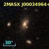 2MASX J00034964+0203594