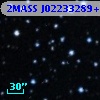 2MASS J02233289+5706574