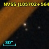 NVSS J105702+564506