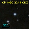 Cl* NGC 2244    CDZ     186