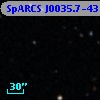 SpARCS J0035.7-4312    3